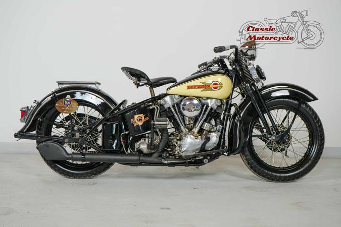 Harley Davidson Model EL Knucklehead 1939 1000cc 2 cyl ohv