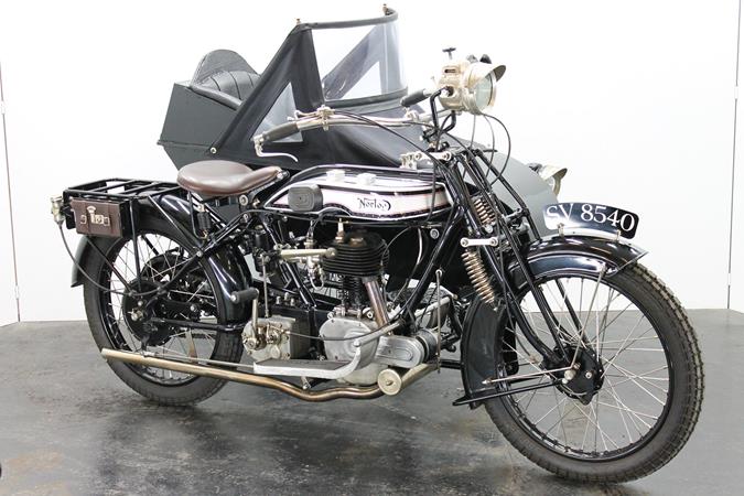 Norton Big Four Combination 1925 633cc 1 cyl sv