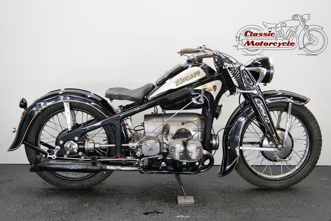 Zündapp KS 600 1941 597cc 2 cyl ohv