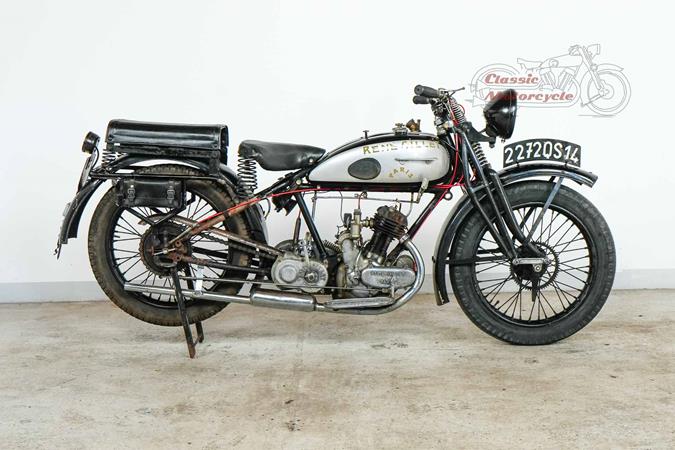 Rene Gillet Model H 1930 350cc 1 cyl sv