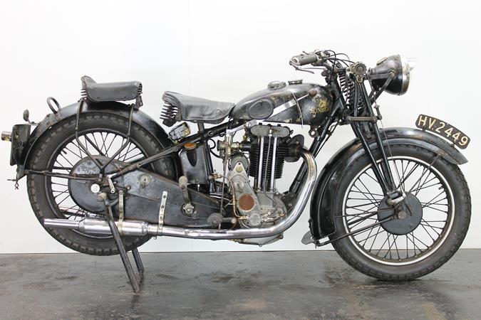Sunbeam Model 9A 1932 600cc 1 cyl ohv 