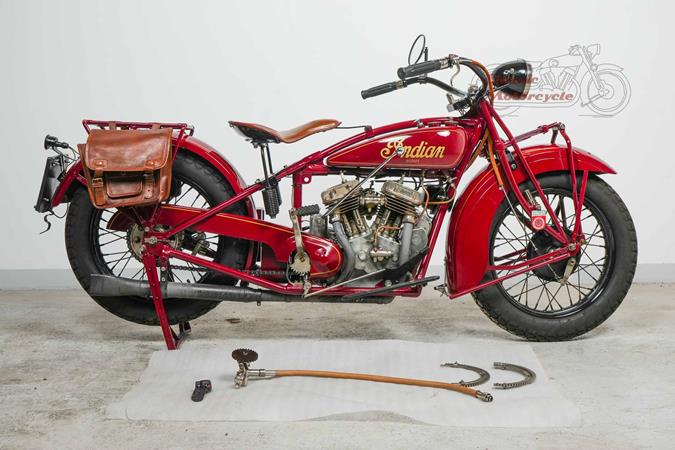 Indian 101 Scout 1928 750cc 2 cyl sv