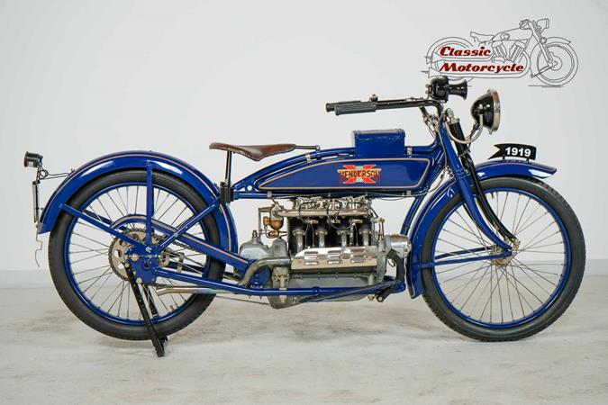 Henderson Model Z2 1919 1150cc 4 cyl ioe