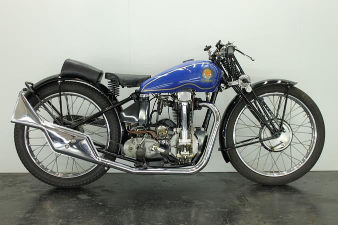 OK Supreme Silver Cloud 1935 250cc 1 cyl ohc