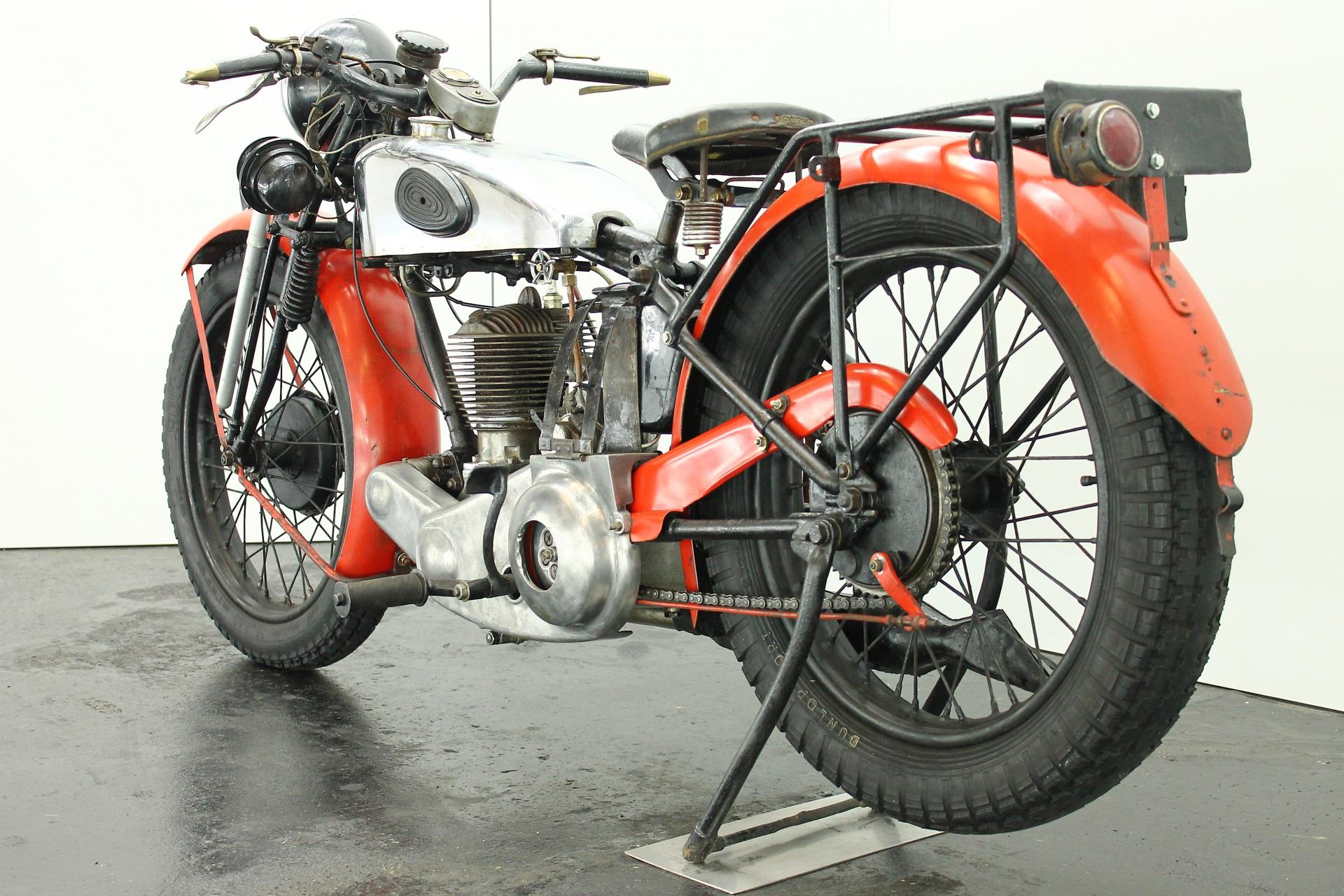Classic Motorcycle Terrot Hst C 1930 350cc 1 Cyl Sv
