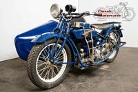Henderson De Luxe 1926 1300cc 4 cyl sv combination