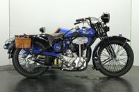 Praga BD 500 1928 500cc 1 cyl dohc Combination