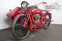 Indian PowerPlus 1919 1000cc 2 cyl sv combination 