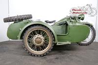 Zündapp K800 1936 combination 800cc 4 cyl sv Wehrmacht