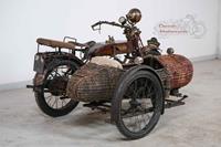 AJS Model D 1918 800cc 2 cyl sv combination