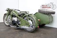 Zündapp K800 1936 combination 800cc 4 cyl sv Wehrmacht