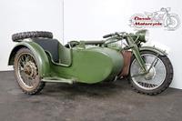 Zündapp K800 1936 combination 800cc 4 cyl sv Wehrmacht