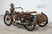 AJS Model D 1918 800cc 2 cyl sv combination