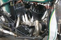 Harley Davidson Model R 1936 750cc 2 cyl V-twin sv