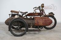 AJS Model D 1918 800cc 2 cyl sv combination