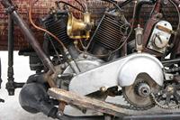 AJS Model D 1918 800cc 2 cyl sv combination