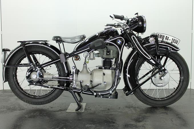 Classic Motorcycle BMW R4 1936 400cc 1 cyl ohv