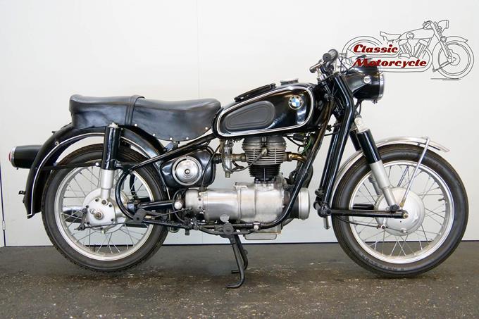 Classic Motorcycle BMW R26 1956 250cc 1 cyl ohv