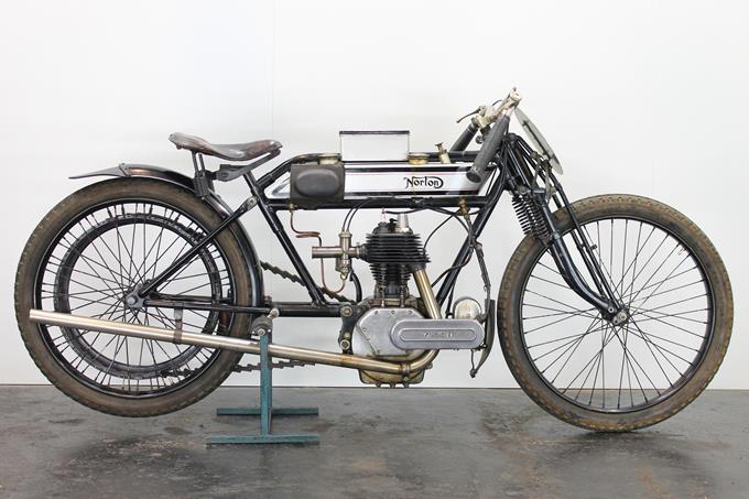 Norton replica Brooklands Special 1920 490cc 1 cyl sv