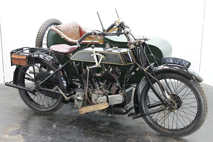 AJS Model D Combination 1924 800cc 2 cyl sv
