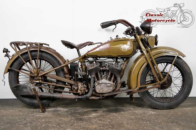 Harley Davidson D 1931 750cc 2 cyl sv