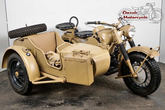 BMW R75 1943 750cc 2 cyl ohv Combination Military