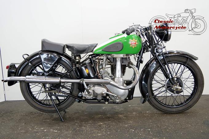 Classic Motorcycle BSA M23 Empire Star 1937 500cc 1 cyl ohv