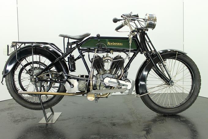 New Imperial 8hp De luxe 1917 1000cc 2 cyl sv