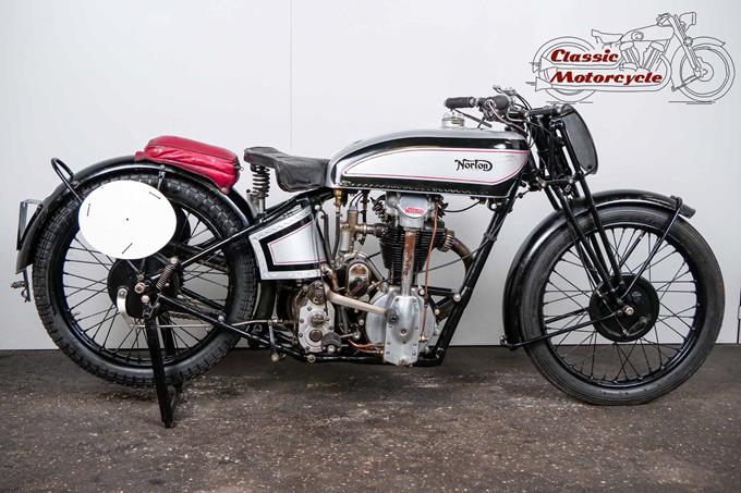 Norton CJ 1929 350cc 1 cyl  ohc racing specification