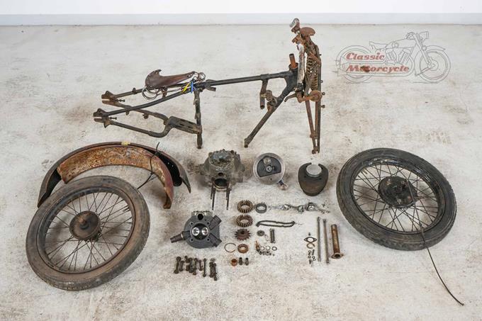 Delta Gnom Model 500 OHV c.1928 500cc 1 cyl ohv