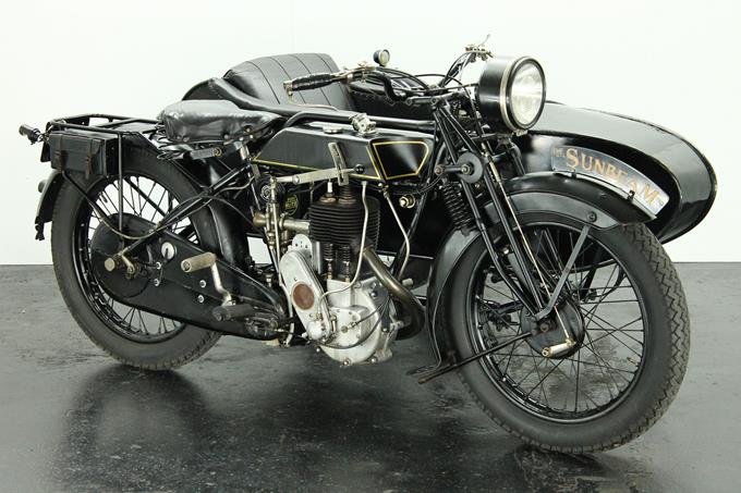 Sunbeam Model 6 1928 500cc 1 cyl sv Combination