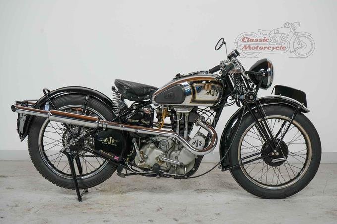 AJS 350 Silver Streak 1938 350cc 1 cyl ohv
