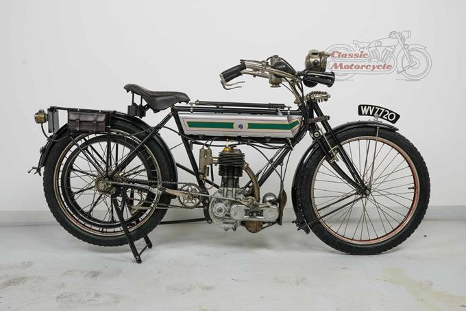 Triumph 3-Speed Roadster 1912 500cc 1 cyl sv